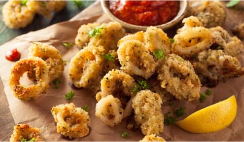 Keto Calamari.